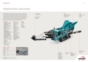 रबल रीसाइक्लिंग प्लांट Powerscreen PREMIERTRAK 400X