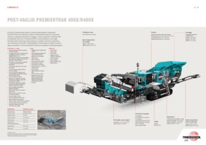 रबल रीसाइक्लिंग प्लांट Powerscreen PREMIERTRAK 400X