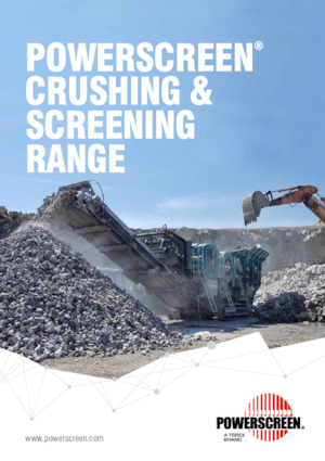 रबल रीसाइक्लिंग प्लांट Powerscreen Trakpactor 290