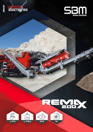 रबल रीसाइक्लिंग प्लांट SBM REMAX 200