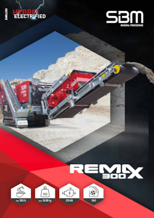 रबल रीसाइक्लिंग प्लांट SBM REMAX 300