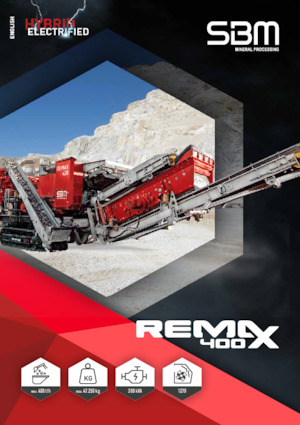 रबल रीसाइक्लिंग प्लांट SBM REMAX 400