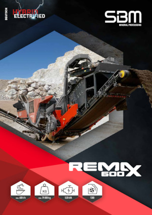 रबल रीसाइक्लिंग प्लांट SBM REMAX 600