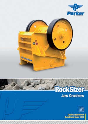 रबल रीसाइक्लिंग प्लांट Parker Rocksizer