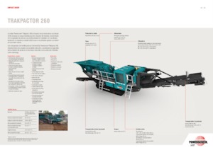 रबल रीसाइक्लिंग प्लांट Powerscreen Trakpactor 260