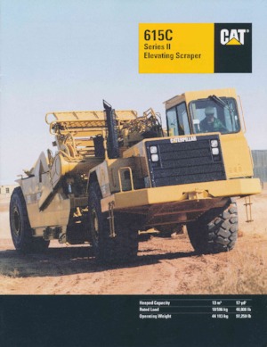 स्क्रेपर Caterpillar 615 C ll