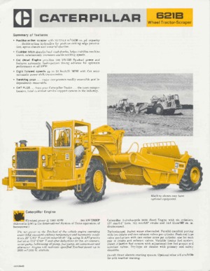 स्क्रेपर Caterpillar 621B