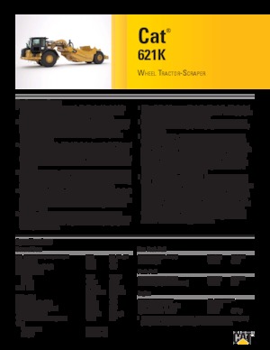 स्क्रेपर Caterpillar 621K