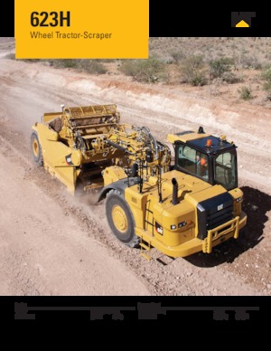 स्क्रेपर Caterpillar 623H