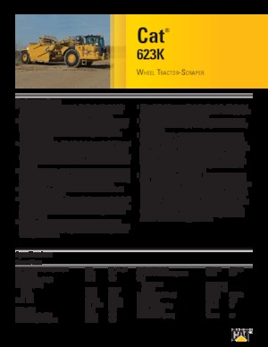 स्क्रेपर Caterpillar 623K