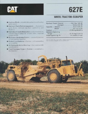 स्क्रेपर Caterpillar 627E