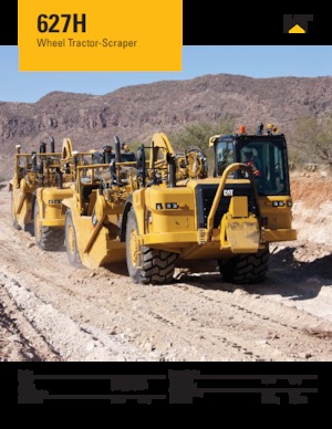 स्क्रेपर Caterpillar 627H
