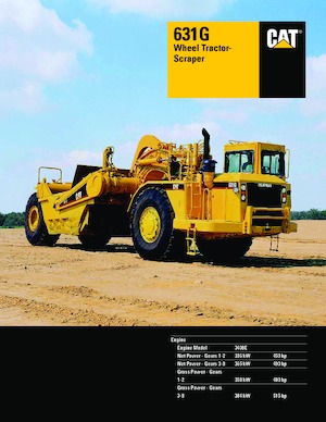 स्क्रेपर Caterpillar 631G