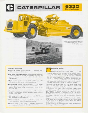 स्क्रेपर Caterpillar 633D