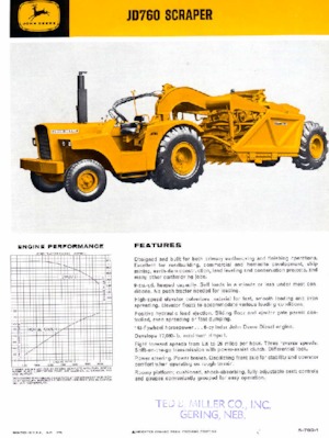 स्क्रेपर John Deere Construction JD760