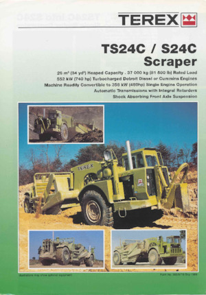 स्क्रेपर Terex S24C