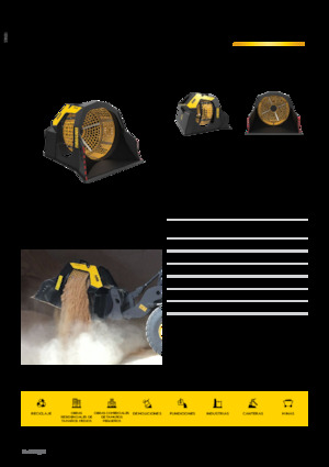 स्क्रीनिंग बकेट MB Crusher MB-LS220 S2