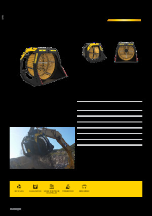 स्क्रीनिंग बकेट MB Crusher MB-S18 S4
