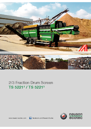 स्क्रीनिंग प्लांट Neuson-Ecotec TS 5221-2