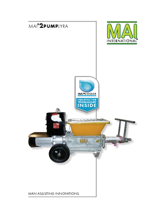 स्क्रू कन्वेयर पंप MAI® MAI 2 Pump Lyra