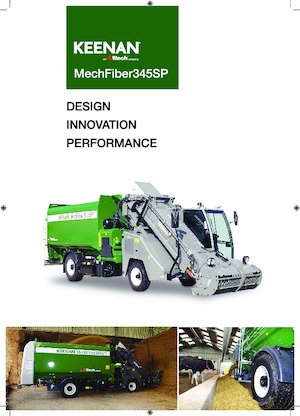 सेल्फ प्रोपेल्ड फीड मिक्सर KEENAN MechFiber345 SP