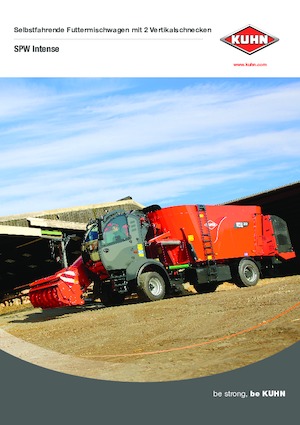 सेल्फ प्रोपेल्ड फीड मिक्सर Kuhn SPW Intense 16.2 CS