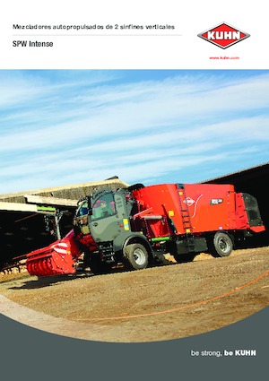 सेल्फ प्रोपेल्ड फीड मिक्सर Kuhn SPW Intense 16.2 CS
