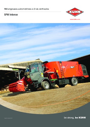 सेल्फ प्रोपेल्ड फीड मिक्सर Kuhn SPW Intense 16.2 CS
