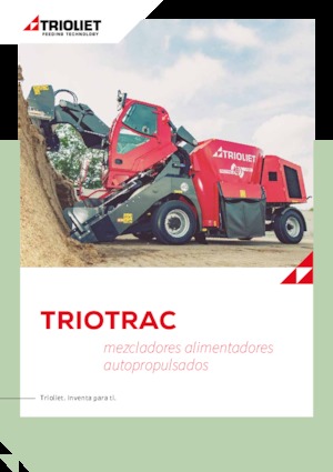 सेल्फ प्रोपेल्ड फीड मिक्सर Trioliet Triotrac 2000