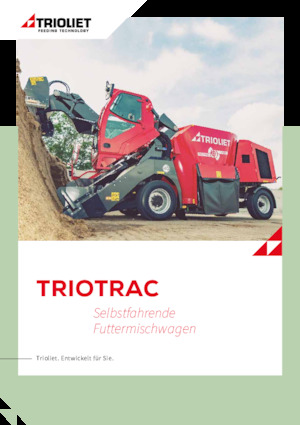 सेल्फ प्रोपेल्ड फीड मिक्सर Trioliet Triotrac M 1700 AL