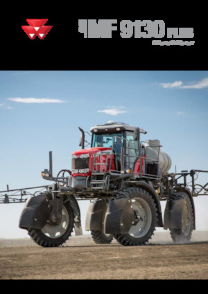 सेल्फ-प्रोपेल्ड फील्ड स्प्रेयर Massey Ferguson MF 9130 Plus