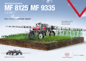 सेल्फ-प्रोपेल्ड फील्ड स्प्रेयर Massey Ferguson MF 9335