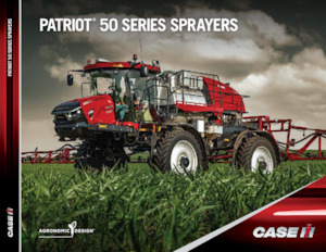 सेल्फ-प्रोपेल्ड फील्ड स्प्रेयर Case IH Patriot 4450
