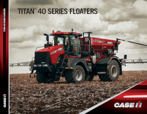 सेल्फ-प्रोपेल्ड फील्ड स्प्रेयर Case IH Titan 3540