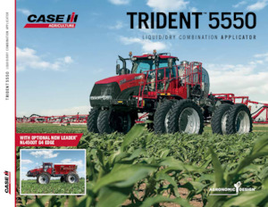 सेल्फ-प्रोपेल्ड फील्ड स्प्रेयर Case IH Trident 5550