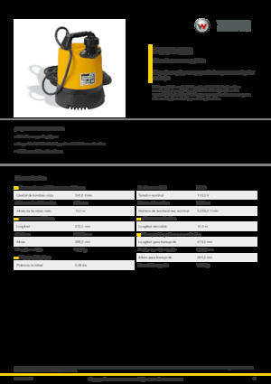 सीवेज पंप Wacker Neuson PSG2 500