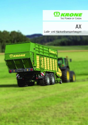 साइलेज ट्रेलर Krone AX 280 D
