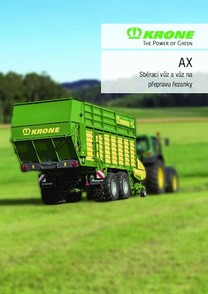 साइलेज ट्रेलर Krone AX 280 HL