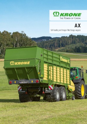 साइलेज ट्रेलर Krone AX 280 HL
