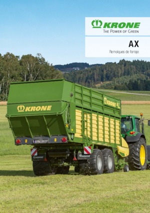 साइलेज ट्रेलर Krone AX 280 HL