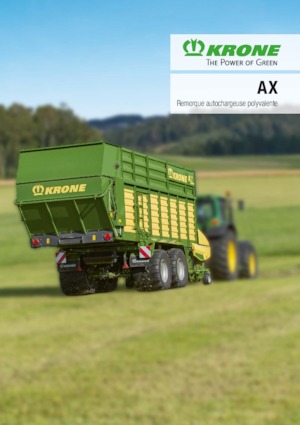 साइलेज ट्रेलर Krone AX 280 HL