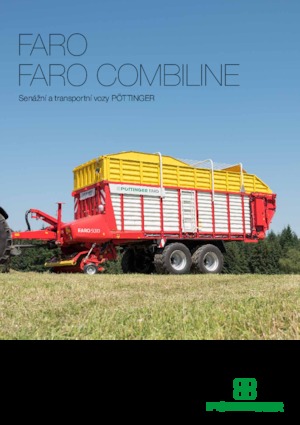 साइलेज ट्रेलर Pöttinger Faro 8010 L