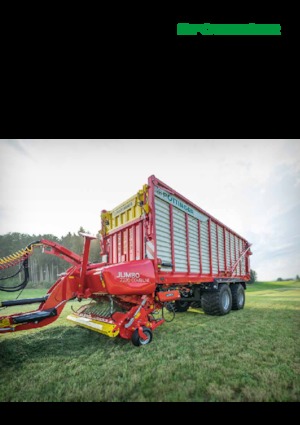 साइलेज ट्रेलर Pöttinger Jumbo 6620 D