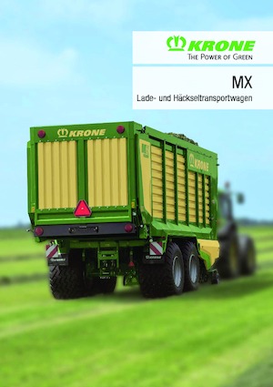 साइलेज ट्रेलर Krone MX 370 GL