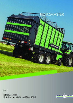 साइलेज ट्रेलर DEUTZ-FAHR RotoMaster 5520
