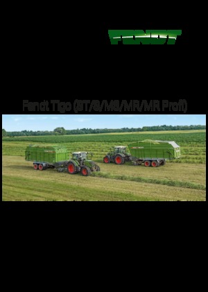साइलेज ट्रेलर Fendt Tigo 35 S 