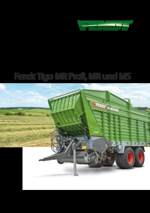 साइलेज ट्रेलर Fendt Tigo 40 MR 