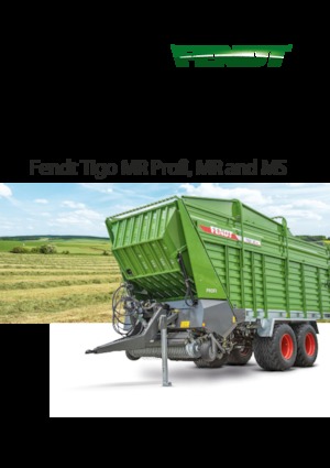 साइलेज ट्रेलर Fendt Tigo 40 MR 