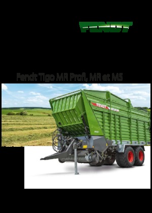 साइलेज ट्रेलर Fendt Tigo 40 MR 