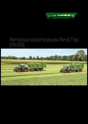 साइलेज ट्रेलर Fendt Tigo 90 XR 